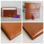 Hermes Bearn Long Wallet Brown Calfskin with Palladium Plated Hardware Bag #ROTO-39 - Image 2