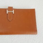 Hermes Bearn Long Wallet Brown Calfskin with Palladium Plated Hardware Bag #ROTO-39 - Image 4