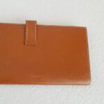 Hermes Bearn Long Wallet Brown Calfskin with Palladium Plated Hardware Bag #ROTO-39 - Image 6