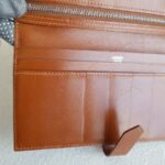 Hermes Bearn Long Wallet Brown Calfskin with Palladium Plated Hardware Bag #ROTO-39 - Image 12