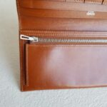 Hermes Bearn Long Wallet Brown Calfskin with Palladium Plated Hardware Bag #ROTO-39 - Image 14