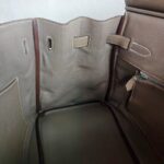 Hermes Birkin 35 Etoupe Clemence Leather with Palladium Plated Hardware #ROOO-1 - Image 38