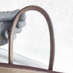 Hermes Birkin 35 Etoupe Clemence Leather with Palladium Plated Hardware #ROOO-1 - Image 27