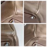 Hermes Birkin 35 Etoupe Clemence Leather with Palladium Plated Hardware #ROOO-1 - Image 17