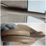 Hermes Birkin 35 Etoupe Clemence Leather with Palladium Plated Hardware #ROOO-1 - Image 19