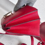 Hermes Constance lll 18cm Mini Red Swift Leather with Palladium Plated Hardware #ROSE-3 - Image 11