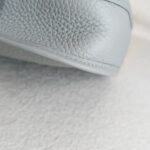 Hermes Evelyne Amazone 16cm Gris Meyer Clemence Leather with Palladium Plated Hardware #RREU-1 - Image 8