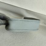 Hermes Evelyne Amazone 16cm Gris Meyer Clemence Leather with Palladium Plated Hardware #RREU-1 - Image 6