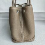 Hermes Garden Party 30cm Etoupe Negonda Leather with Palladium Hardware #ROSK-2 - Image 7