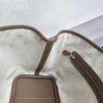 Hermes Garden Party 30cm Etoupe Negonda Leather with Palladium Hardware #ROSK-2 - Image 26