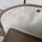 Hermes Garden Party 30cm Etoupe Negonda Leather with Palladium Hardware #ROSK-2 - Image 29