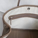 Hermes Garden Party 30cm Etoupe Negonda Leather with Palladium Hardware #ROSK-2 - Image 27