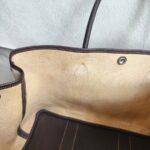Hermes Garden Party 36cm Brown/Beige Canvas with Leather and Palladium Hardware #ROYR-1 - Image 25
