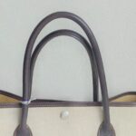Hermes Garden Party 36cm Brown/Beige Canvas with Leather and Palladium Hardware #ROYR-1 - Image 17