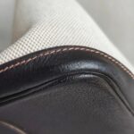 Hermes Garden Party 36cm Brown/Beige Canvas with Leather and Palladium Hardware #ROYR-1 - Image 11