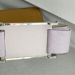 Hermes Geta Mauve Pink Mysore Goatskin with Palladium Hardware #RREU-2 - Image 10