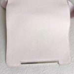 Hermes Geta Mauve Pink Mysore Goatskin with Palladium Hardware #RREU-2 - Image 6