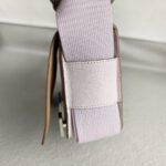 Hermes Geta Mauve Pink Mysore Goatskin with Palladium Hardware #RREU-2 - Image 7