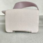 Hermes Geta Mauve Pink Mysore Goatskin with Palladium Hardware #RREU-2 - Image 3