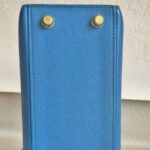 Hermes Kelly Sellier 25cm Blue Epsom Leather with Gold Plated Hardware Bag #ROSE-1 - Image 11