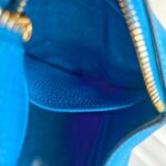 Hermes Lindy 30CM Blue Clemence Leather with Palladium-plated Hardware #ROOR-1 - Image 29