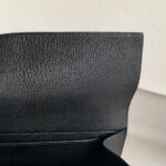 Hermes Medor Clutch 23 Black Mysore Goatskin with Gold Hardware #ROSE-4 - Image 14