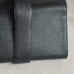 Hermes Medor Clutch 23 Black Mysore Goatskin with Gold Hardware #ROSE-4 - Image 6