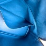 Hermes Vintage Bolide 31cm Blue Ardennes Leather with Gold-plated Hardware #ROOR-2 - Image 28