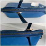 Hermes Vintage Bolide 31cm Blue Ardennes Leather with Gold-plated Hardware #ROOR-2 - Image 19