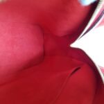 LV Alma B'N'B Brown Monogram Coated Canvas with Red Leather and Gold Hardware #RREE-1 - Image 20