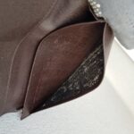 LV Bi-fold Long Wallet Damier Ebene Coated Canvas with Leather and Gold Hardware #ROOY-2 - Image 17
