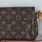 LV Favorite PM Brown Monogram Coated Canvas with Leather and Gold Hardware #ROTT-2 - Image 6