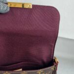 LV Favorite PM Brown Monogram Coated Canvas with Leather and Gold Hardware #ROTT-2 - Image 15
