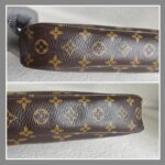 LV Multi Pochette Accessoires Brown Monogram Coated Canvas with Leather and Gold Hardware #RTRU-2 - Image 29