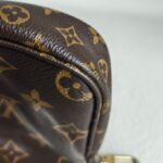 LV Multi Pochette Accessoires Brown Monogram Coated Canvas with Leather and Gold Hardware #RTRU-2 - Image 12