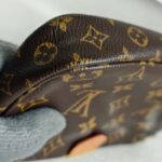 LV Multi Pochette Accessoires Brown Monogram Coated Canvas with Leather and Gold Hardware #RTRU-2 - Image 11