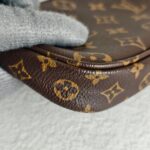LV Multi Pochette Accessoires Brown Monogram Coated Canvas with Leather and Gold Hardware #RTRU-2 - Image 10
