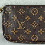 LV Multi Pochette Accessoires Brown Monogram Coated Canvas with Leather and Gold Hardware #RTRU-2 - Image 5