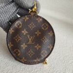 LV Multi Pochette Accessoires Brown Monogram Coated Canvas with Leather and Gold Hardware #RTRU-2 - Image 42