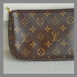 LV Multi Pochette Accessoires Brown Monogram Coated Canvas with Leather and Gold Hardware #RTRU-2 - Image 24