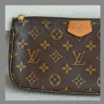 LV Multi Pochette Accessoires Brown Monogram Coated Canvas with Leather and Gold Hardware #RTRU-2 - Image 22