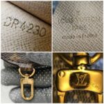 LV Multi Pochette Accessoires Brown Monogram Coated Canvas with Leather and Gold Hardware #RTRU-2 - Image 21