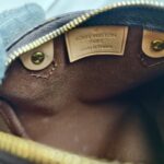 LV Nano Speedy M61252 Brown Monogram Coated Canvas with Leather and Gold Hardware #ROTT-1 - Image 24