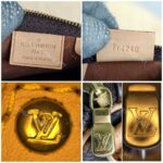 LV Nano Speedy M61252 Brown Monogram Coated Canvas with Leather and Gold Hardware #ROTT-1 - Image 21