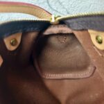 LV Nano Speedy M61252 Brown Monogram Coated Canvas with Leather and Gold Hardware #ROTT-1 - Image 22