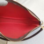 LV Pochette Accessoires Brown Damier Ebene Coated Canvas with Leather and Gold Hardware #RTKO-2 - Image 18