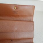 LV Vintage Sarah Wallet Brown Monogram Coated Canvas with Leather and Gold Hardware #ROYY-3 - Image 15