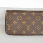 LV Zippy Wallet Brown Monogram Coated Canvas with Leather and Gold Hardware #ROOU-1 - Image 3