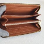 LV Zippy Wallet Brown Monogram Coated Canvas with Leather and Gold Hardware #ROOU-1 - Image 16