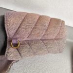 YSL Lou Lou Mini Bag Purple/pink Canvas with Leather and Gold Hardware #ROST-2 - Image 7